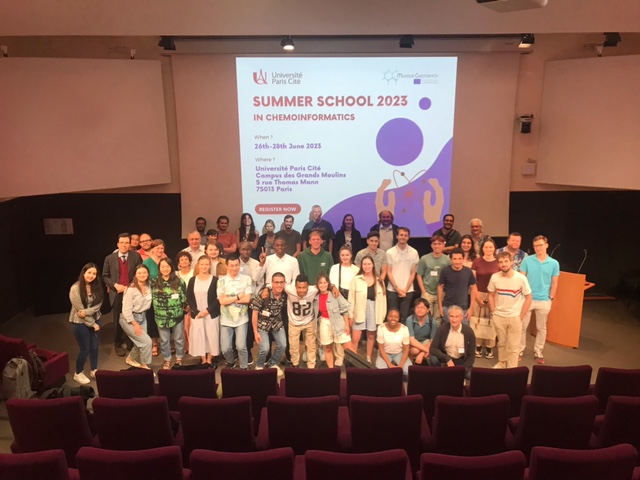 Restitution of the results of the hackathon during the Chemoinformatics Summer School of the master Erasmus Mundus "Chemoinformatics+" in the University Paris Cité, 26-28 June 2023